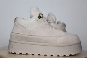 Deportivas Plataforma Beige con Forro – Estilo Casual y Confort