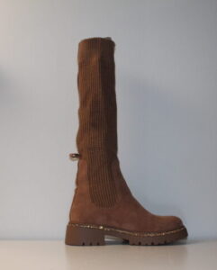 Botas de caña alta tipo calcetín - flexibles y cómodas